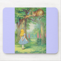 Alice & the Cheshire Cat Color Mousepad
