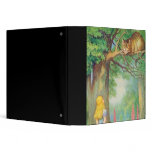 Alice & the Cheshire Cat in Full Color 3 Ring Binders