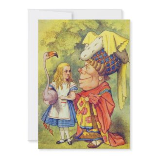 Alice & the Duchess Full Color invitation