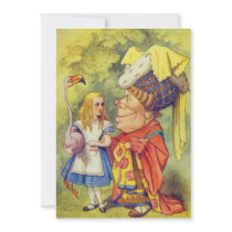 Alice & the Duchess Full Color Custom Announcements