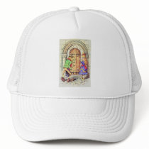 Alice & the Frog Mesh Hats