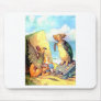 Alice the Griffin & the Mock Turtle in Wonderland Mousepad