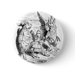 Alice, the Gryphon and the Mock Turtle Dance Button