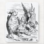 Alice, the Gryphon and the Mock Turtle Dance Mousepads