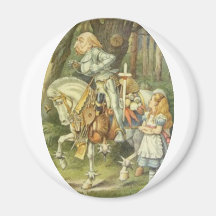 Alice & the Knight Full Color Refrigerator Magnets