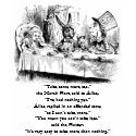Alice & the Mad Tea Party with "nothing" quote t-shirts by Storybook_Quotes Alice & the Mad Tea Party with "nothing" quote t-shirts
