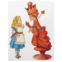 Alice & The Red Queen Personalized Letterhead