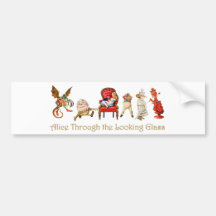 Alice Through The Looking Glass Bumper Stickers