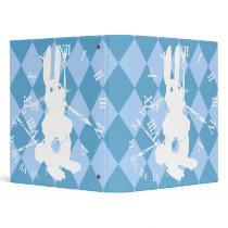 Alice White Rabbit Late Binder by opheliasart Alice White Rabbit Late Binder