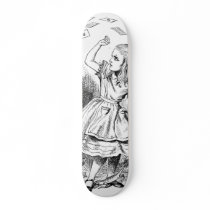 Alice with Cards Custom Skateboard