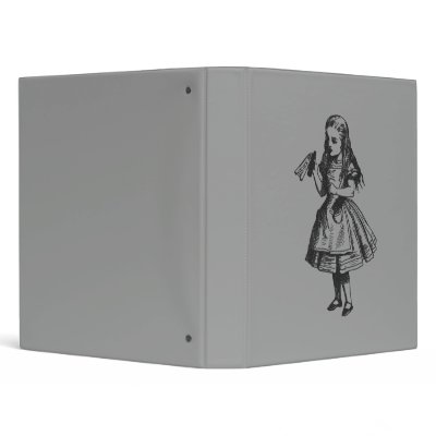 Alice with "Drink Me" Bottle Binder by looking_glass