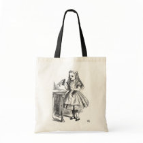 Alice with the "Drink Me" Bottle bags