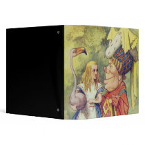Alice with the Duchess Vinyl Binder