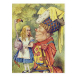 Alice with the Duchess Postcard