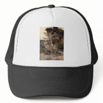 Alice with the Gryphon and the Mock Turtle Mesh Hat