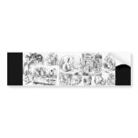 Alice's Adventures in Wonderland Bumper Sticker
