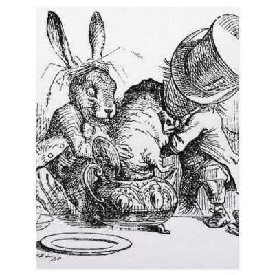 Alice's Adventures in Wonderland Letterhead by heatherb3000
