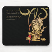 Alices adventures in Wonderland mousepads
