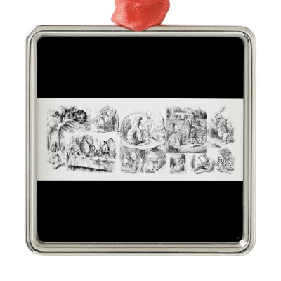 Alice's Adventures in Wonderland Ornament by JKcoder