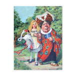 Alice's Adventures in Wonderland Post Card