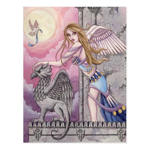 Alicia Angel Postcard Zazzle