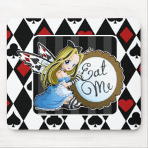 Alicia Hada-Me come animado Mousepad Alfombrillas De Ratones