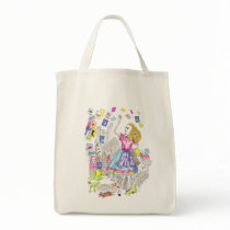Alicia in Wonderland tote bags
