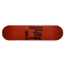 Alief Deck red skateboards by Aliefproduct Alief Deck red skateboards
