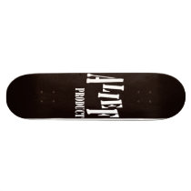 Alief Product Deck blk/wht skateboards