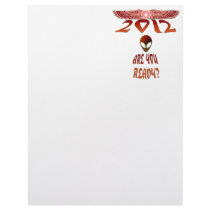 Alien 2012 Are You Ready? Personalized Letterhead