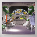 Alien 2012 Tour Invasion posters