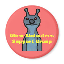 Alien Abductees Support G... magnets by Catwing Alien Abductees Support G... magnets