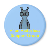 Alien Abductees Support G... magnets by Catwing Alien Abductees Support G... magnets