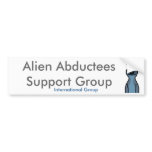 Alien Abductees Support Group Bumper Stickers