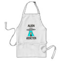 ALIEN ABDUCTION apron by jkingiv ALIEN ABDUCTION apron