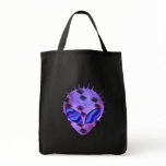 Alien Abduction Grocery Tote Bag