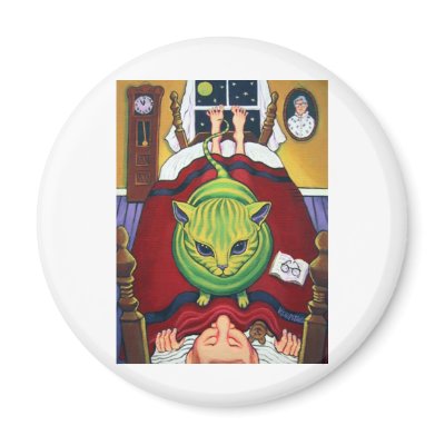 Alien Abduction - or Cat Owner? Magnets by TheSuperiorCat