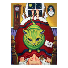 Alien Abduction or Cat Owner? print