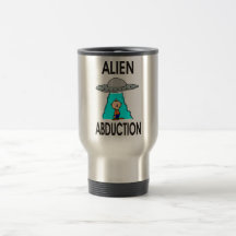 ALIEN ABDUCTION travel mug