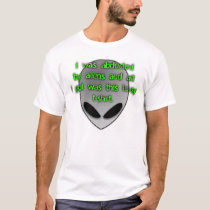 Alien Abduction V1.0. t-shirts