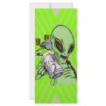 Alien Ale Personalized Rack Card