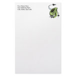 Alien and Airplane Stationery Design