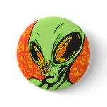 Alien and Butterfly Pinback Buttons