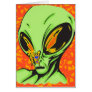 Alien and Butterfly Card