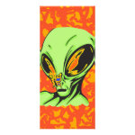 Alien and Butterfly Full Color Rack Card Alien and Butterfly Full Color Rack Card