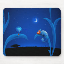 Alien and Chameleon mousepads by vladstudio Alien and Chameleon mousepads