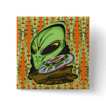 Alien and Flying Saucer UFO Pins
