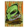 Alien and Flying Saucer UFO Greeting Cards