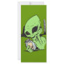 Alien and Human Baby Specimen Custom Rack Cards