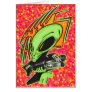 Alien And Laser Gun Cards